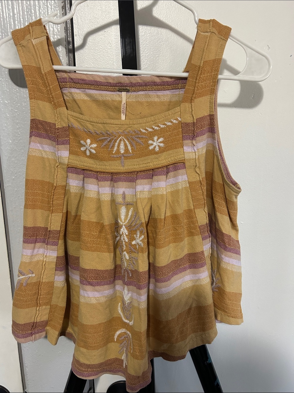 Free People cropped shirt
